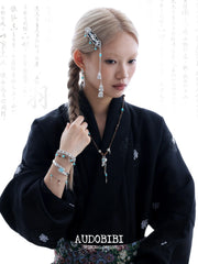 Divine Plume Neo-Chinese Style Ethnic-Style Pendant Tassel Hair Clip™