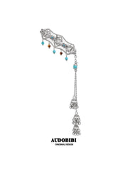 Divine Plume Neo-Chinese Style Ethnic-Style Pendant Tassel Hair Clip™