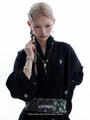 Divine Plume Neo-Chinese Style Ethnic-Style Pendant Tassel Hair Clip™