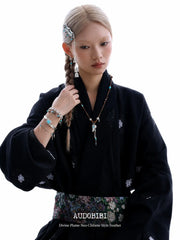 Divine Plume Neo-Chinese Style Ethnic-Style Pendant Tassel Hair Clip™