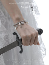 Chivalry Platinum-Plated Light Luxury Double-Layer Knight's Pearl Vintage Bracelet™