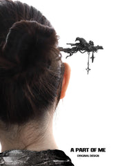 Dark Crows 18K Platinum Plating Hair Pins Hairpins™