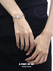 Floating Jellyfish 18K Platinum Plated Bracelet™
