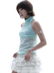Lily Platinum Plating Dreamcore Vine Adjustable Open Arm Ring™