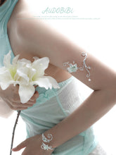 Lily Platinum Plating Dreamcore Vine Adjustable Open Arm Ring™