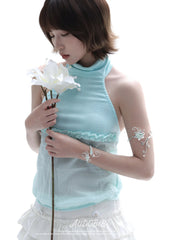 Lily Platinum Plating Dreamcore Vine Adjustable Open Arm Ring™