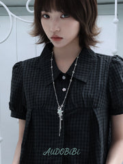 Lily Platinum Plating Mint Lily Vine Tassel Pendant Necklace™
