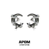 MYTH OF THE MOON S925 18K Platinum Plating Shells Stud Earrings™