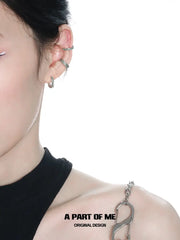 Mint Lagoon 18K Platinum Plating Basic Earclips Ear Clips™