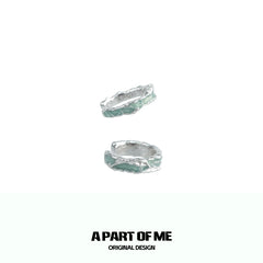 Mint Lagoon 18K Platinum Plating Basic Earclips Ear Clips™