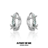Mint Lagoon 18K Platinum Plating Butterfly Ear Clips & Earrings™