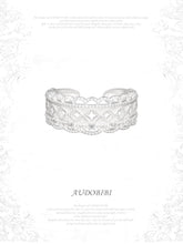 Rebellious Tenderness 925 Sterling Silver Luxury Vintage Lace Adjustable Diamond Ring™