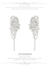 Rebellious Tenderness Platinum Plating Luxury Vintage Lace Ear Cuffs Ear Clips™