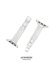 Rebellious Tenderness Platinum Plating Openwork Lace Apple Watch Band™