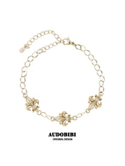 Royale Iris 18K Gold-Plated Vintage Iris Zircon Bracelet B™