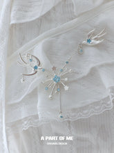 Winged Grace Platinum Plating Blue Bird Brooch™