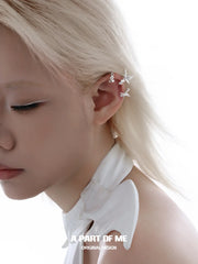 Winged Grace Platinum Plating Flying Bird Music Note Ear Cuff Ear Clip™