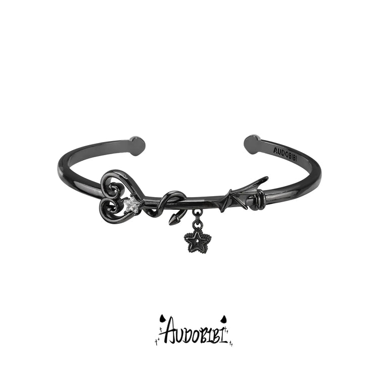 Little Devil Twin Souls Winged Key Bracelet — Devil.