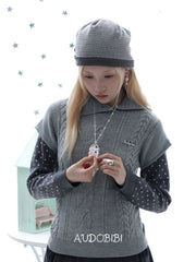 Lily Dream House Photo Locket Long Necklace, shown worn by a model.