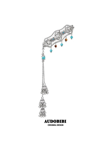 Divine Plume Neo-Chinese Style Ethnic-Style Pendant Tassel Hair Clip™