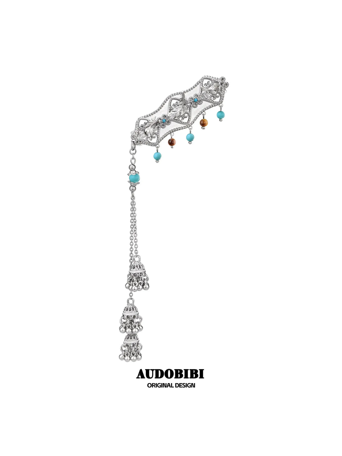Divine Plume Neo-Chinese Style Ethnic-Style Pendant Tassel Hair Clip™