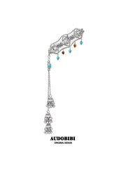 Divine Plume Neo-Chinese Style Ethnic-Style Pendant Tassel Hair Clip™