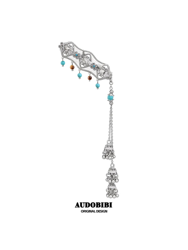 Divine Plume Neo-Chinese Style Ethnic-Style Pendant Tassel Hair Clip™