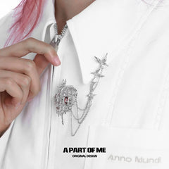 Butterfly Cage 18K Platinum Plating Brooches™