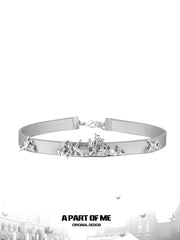 Corigami Era Platinum-Plated Paper Crane Relief Choker™