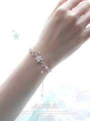 Lily Platinum Plating Dreamcore Mint Lily Vine Bracelet™