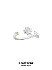 Lucky Clover 925 Sterling Silver Minimalist Ring™