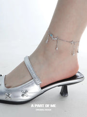 สร้อยข้อมือข้อเท้า Lunar Faust S925 Sterling Silver Moon Zircon™