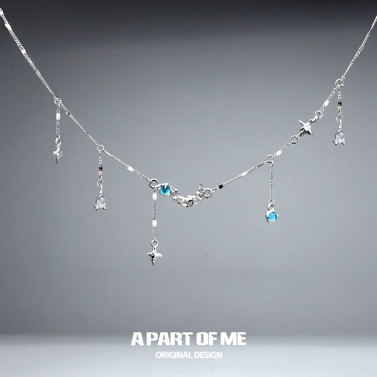 สร้อยคอโชคเกอร์ Lunar Faust S925 Sterling Silver Moon Zircon™