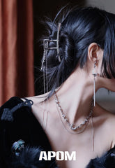 MYTH OF THE MOON 18K Platinum Plating Double-Layer Chokers Necklaces™