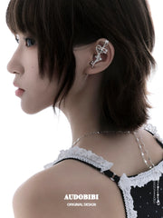 Piano Keys Platinum Plating Piano Music Note Needle Piercing Earring™