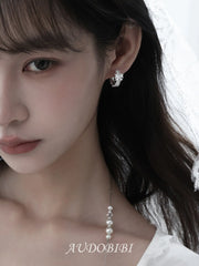 Rebellious Tenderness Platinum Plating 925Pin Luxury Vintage Lace Hoop Earrings™