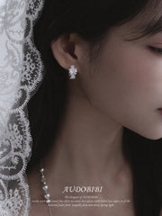 Rebellious Tenderness Platinum Plating 925Pin Luxury Vintage Lace Hoop Earrings™