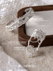 Rebellious Tenderness Platinum Plating Luxury Vintage Lace Adjustable Bangle Bracelet™