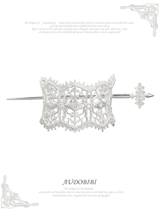 Rebellious Tenderness Platinum Plating Luxury Vintage Lace Hair Stick Hair Clip™