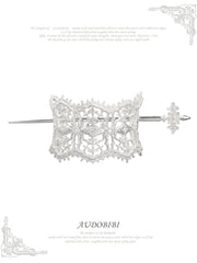Rebellious Tenderness Platinum Plating Luxury Vintage Lace Hair Stick Hair Clip™