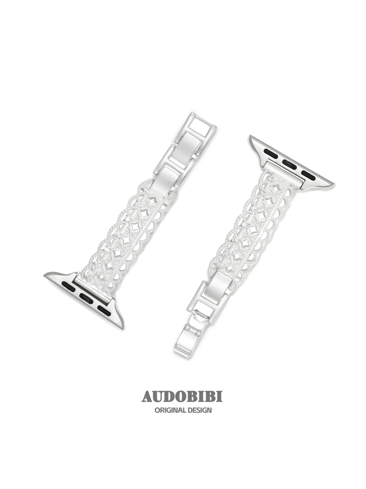 Rebellious Tenderness Platinum Plating Openwork Lace Apple Watch Band™