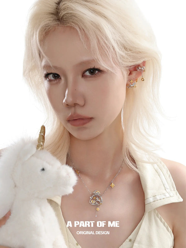 Rich Horse S925 18K Gold Plated No Piercing Ear Cuffs Ear Clips™