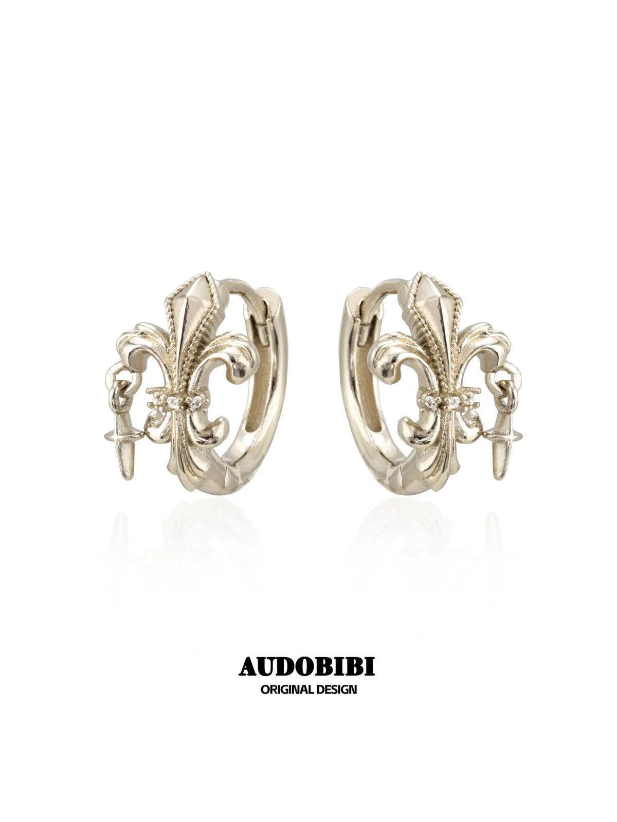 Royale Iris 925 Sterling Silver Vintage Iris Earrings™