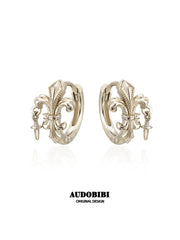 Royale Iris 925 Sterling Silver Vintage Iris Earrings™