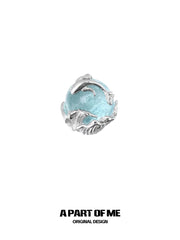Siren's Song Colored Glass Beads 925 Sterling Silver Stud Earrings™