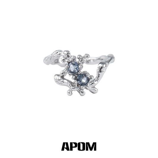 Siren's Song S925 Sterling Silver Zircon Mermaids Resizeable Rings™