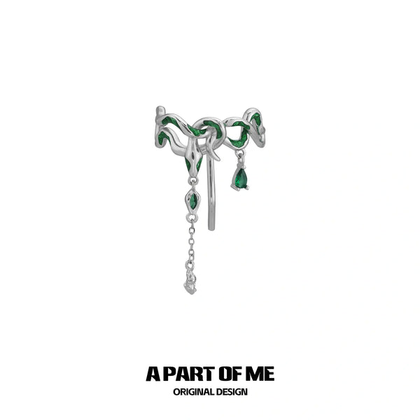 Slytherin House 18k Platinum Plating Snake 3 Types Hair Clips Hairclips™