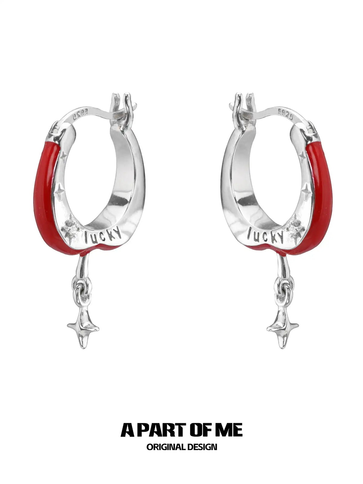 Summer Fruity 18K Platinum Plating Apple Slice Earclips Earrings™