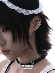Winged Grace Platinum Plating Angel Wing Ear Cuff Ear Clip™