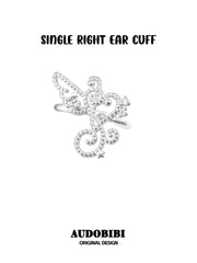 Winged Grace Platinum Plating Angel Wing Ear Cuff Ear Clip™